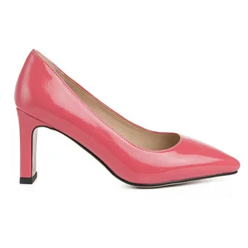 hot pink pointed toe heels