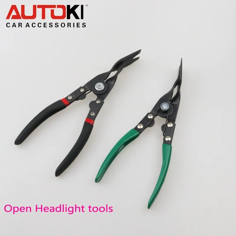 Autoki Open Headlight Tool,Handle Headlight Tool,Headlight Retrofit