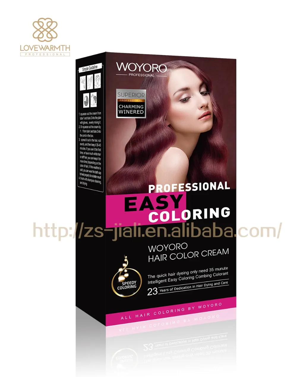 Private Label Hair Dye Brazilian Hair Color Dye 120ml 120ml View