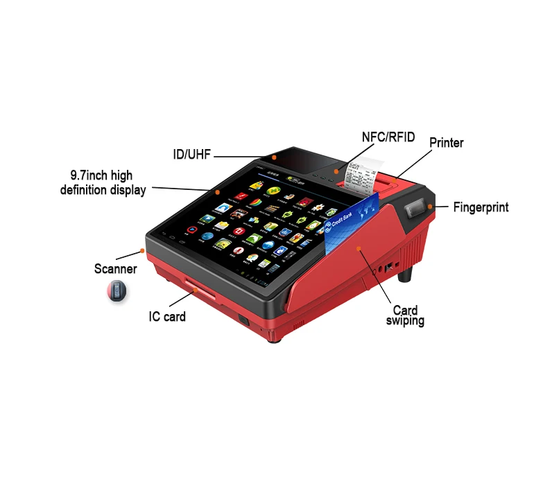 barcode scanner printer all in one