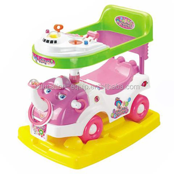 pink elephant baby swing