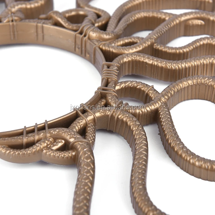 Medusa Greek Goddness Gold Snake Headpiece Headband Halloween Costume