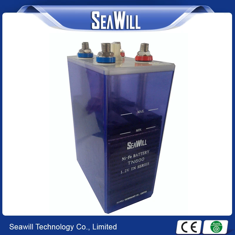 Nickel Iron Batteries For Sale 1.2v 600ah Ni Fe Rechargeable Battery