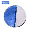 Round Flip Sequins Adhesive Dark Blue with White BJLP19R-B