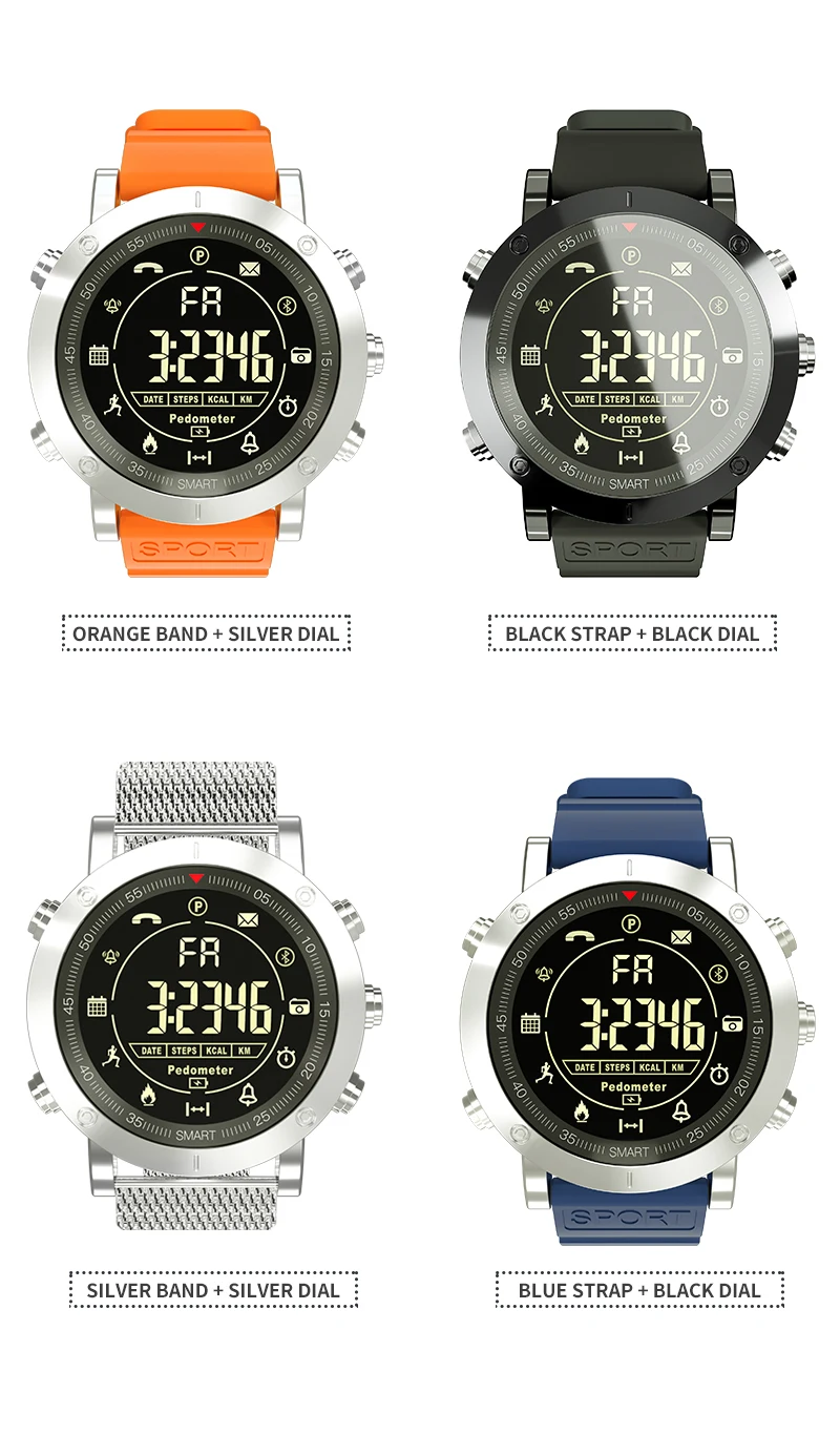 EX19 Promotion Factory Price Smart Watch with WIFI Water Proof for Elders