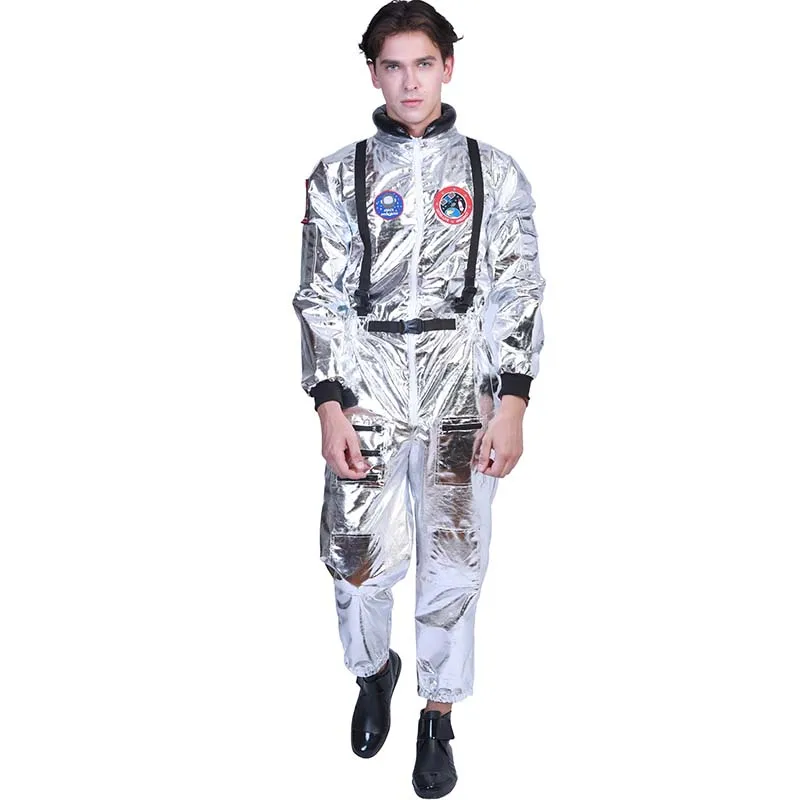 Halloween Carnival Party Fancy Dress Cosplay Adult Man Spaceman Outfit ...