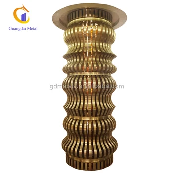 Customized Gold Interior Decor Stainless Steel Decorative Metal Columns Buy Stainless Steel Decorative Metal Columns Columns And Pillars