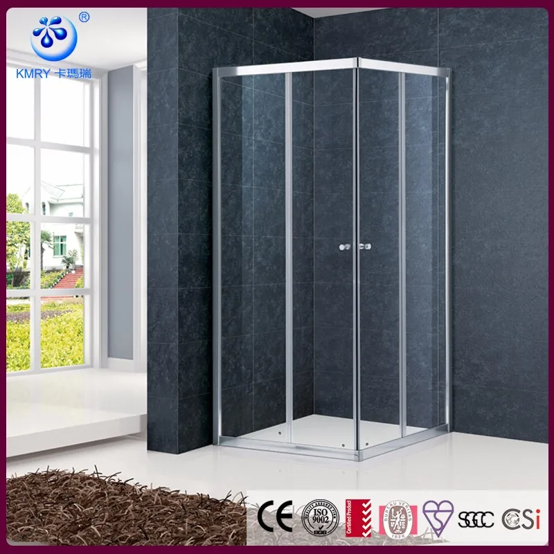 glass sliding shower room