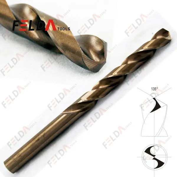 1-12.5mm HSS Cobalt Twist Drill Bits High Speed Steel Woodworking Power Tool