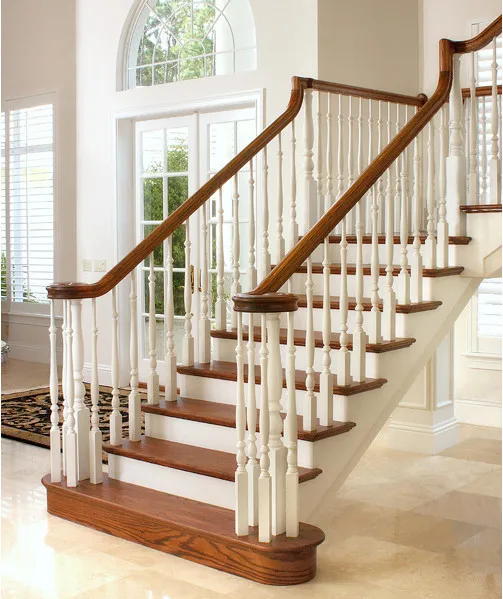 Wooden Handrail With