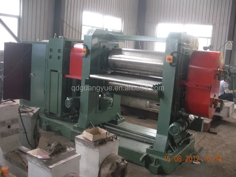 two roll rubber calender