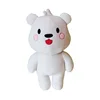 popular 12 inch dool anime plush girl loves teddy bear toy doll pattern for girls gift