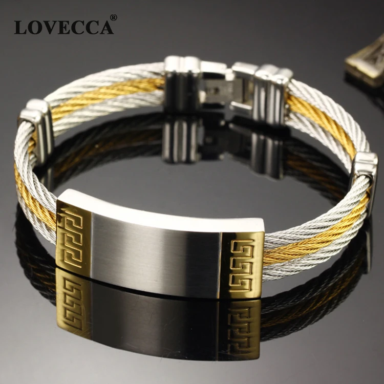 Slgh755 Mens Cuff Cable Bracelets Stainless Steel China Slgh755 Mens Cuff Cable Bracelets Stainless Steel China 316l Bracelet
