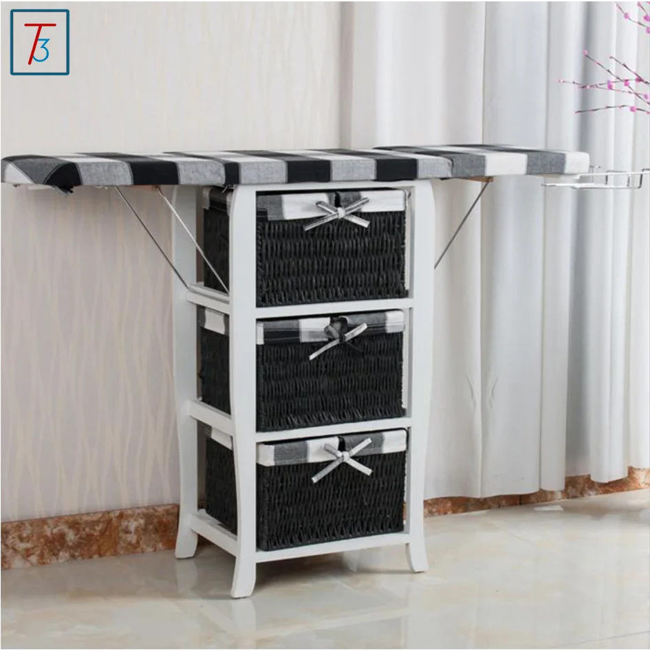 Wicker Wood Storage Folding Ironing Board Buy Ironing Board