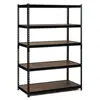 boltless steel shelving corner shelf unit heavy duty metal frame storage shelves