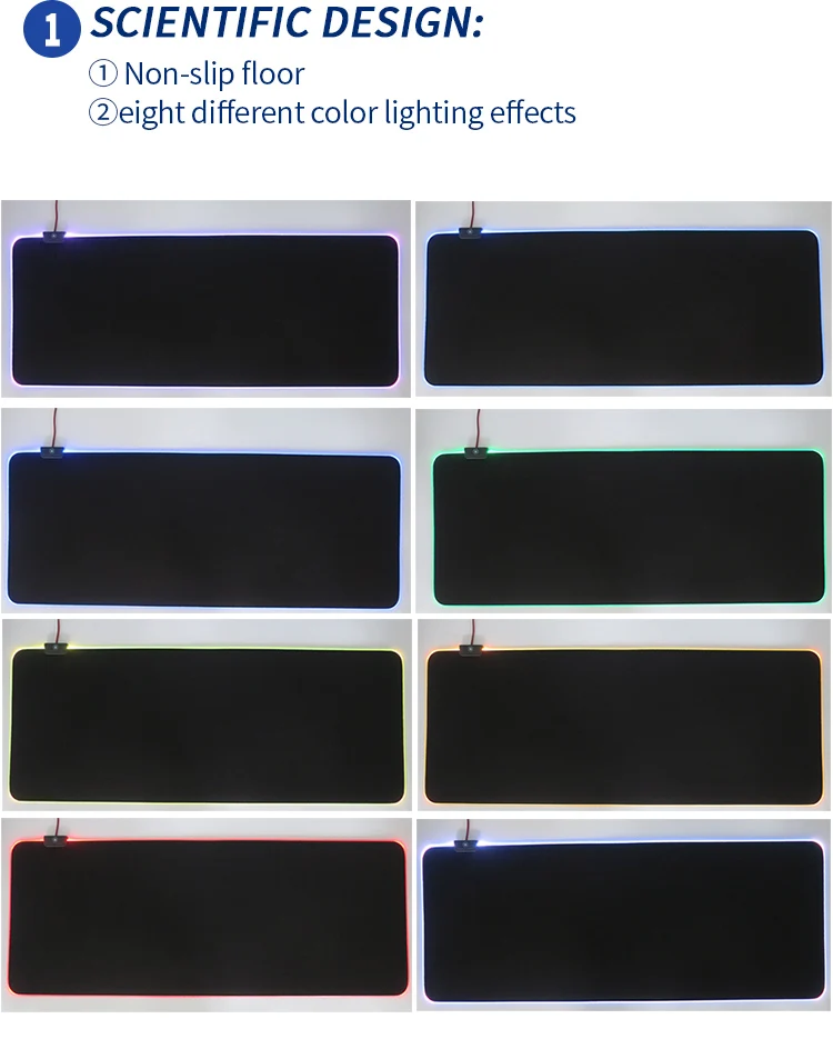 RGB Led mouse pad