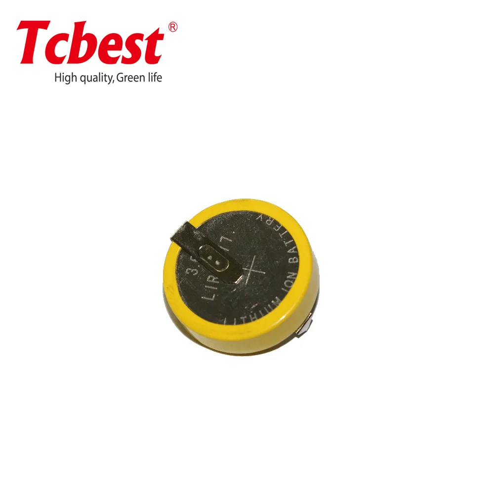 Button Cell Rechargeable,Lir2477 3.6v 200mah Liion Cell Rechargeable