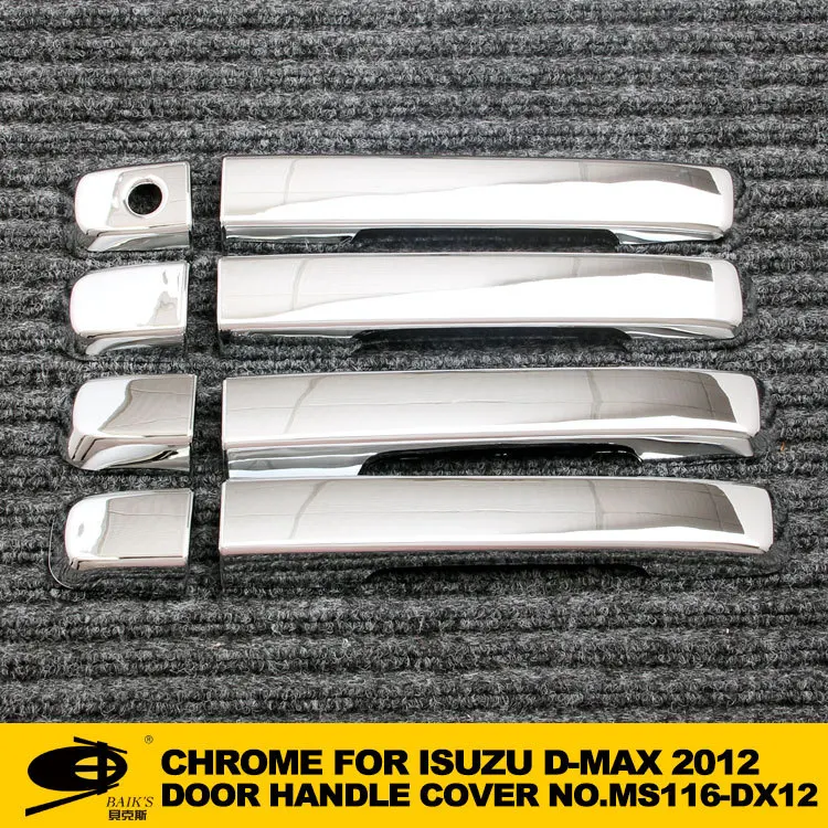 Full Set Car Chrome Accessories With 3m Tape Fitsisuzu Dmax 2012