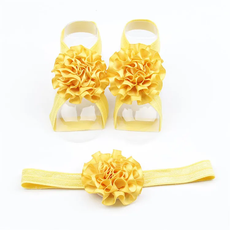 Baby Flower Feet Barefoot Sandals Pre-Walkers