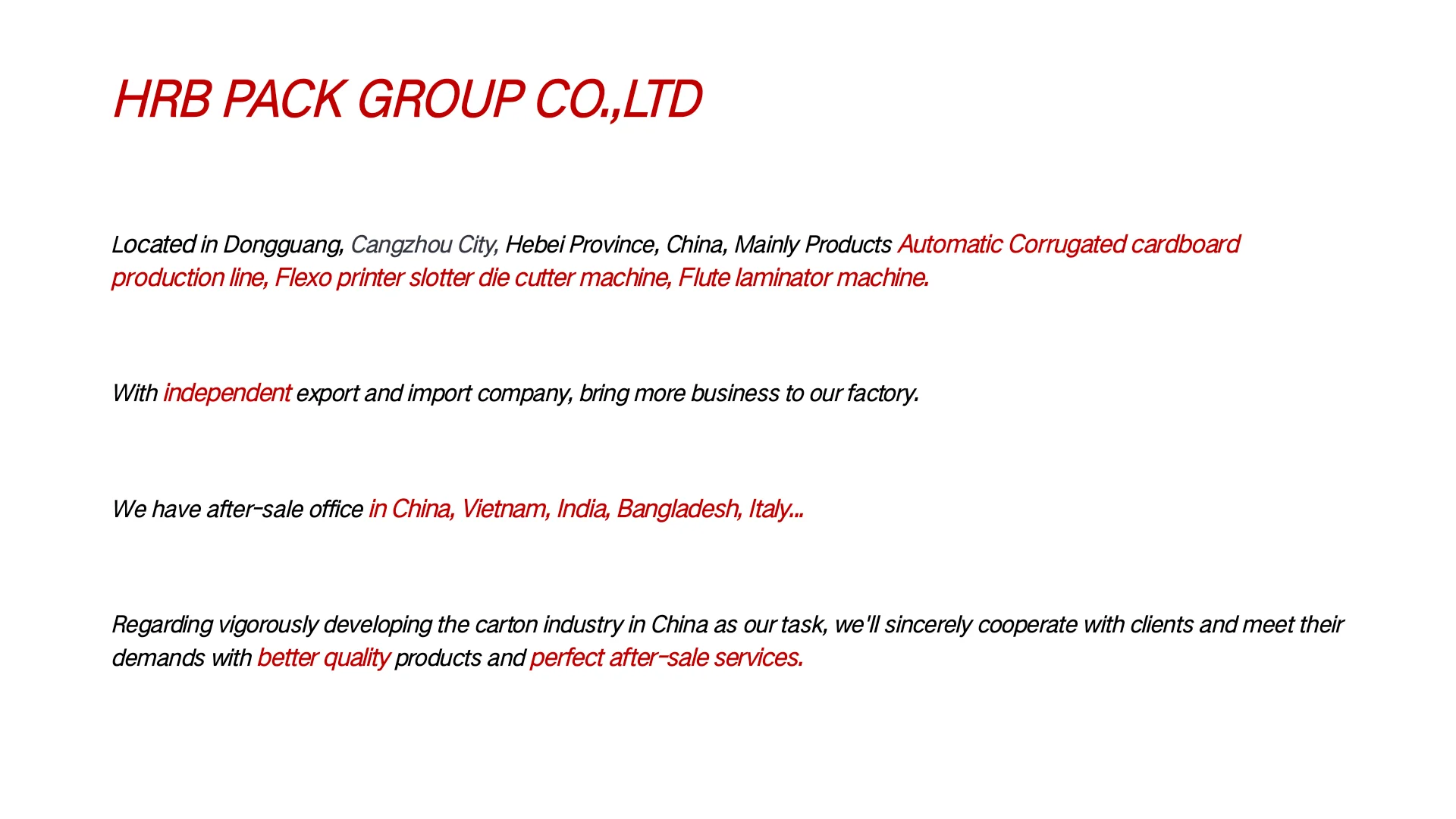 HRB-1450F AUTOMATIC 5 PLY FLUTE LAMINATOR MACHINE