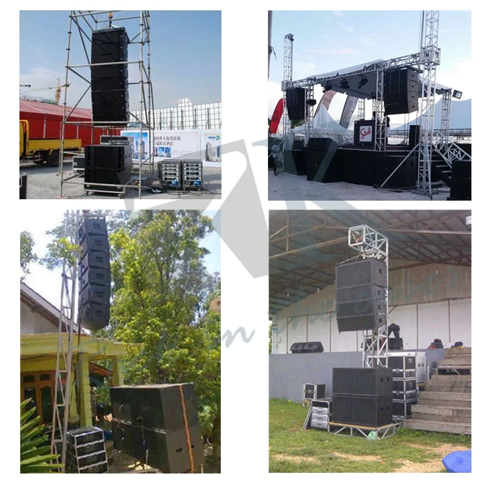 Play Finished Stage Stadium Outdoor Concert Pa Audio Sound System Line ...
