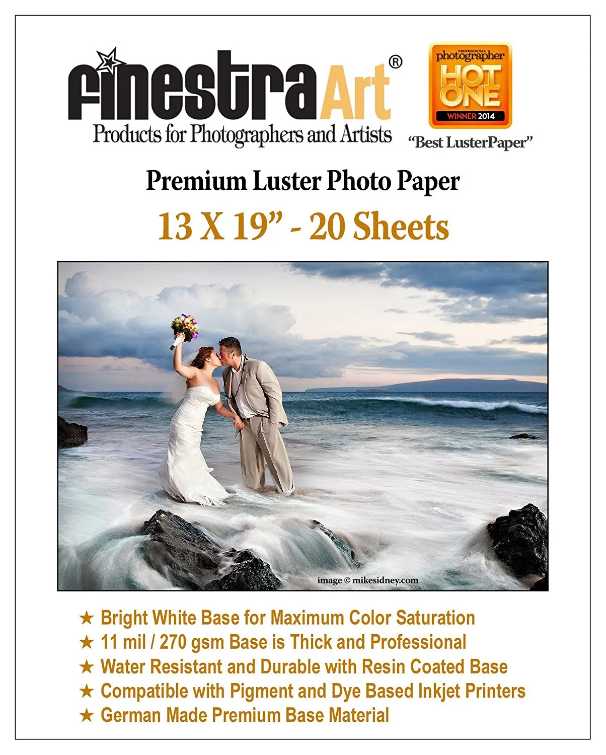 Luster photo paper