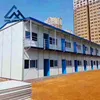 Light Steel Structure Two stories row residential Prefab House