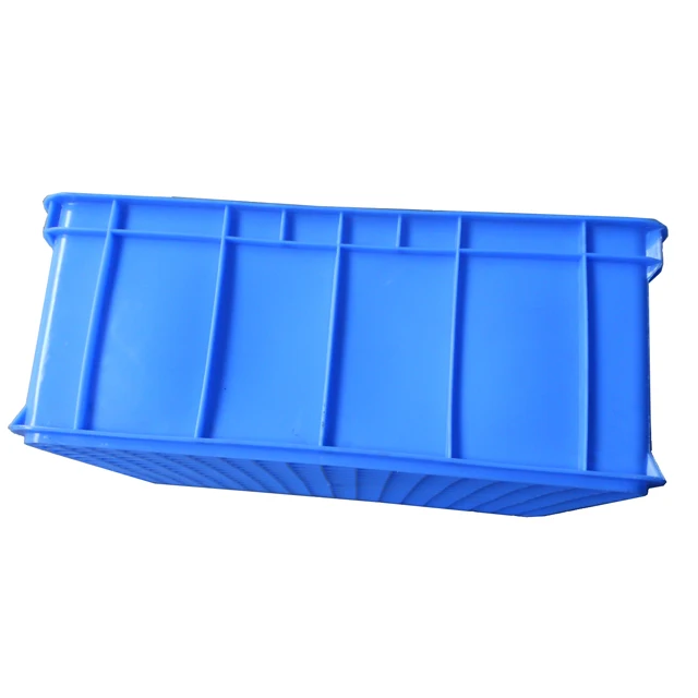 605*415*244mm Factory Direct Plastic Moving Crate Box