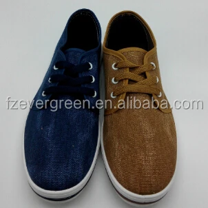 2016 factory hot sale injection latest canvas shoes for men