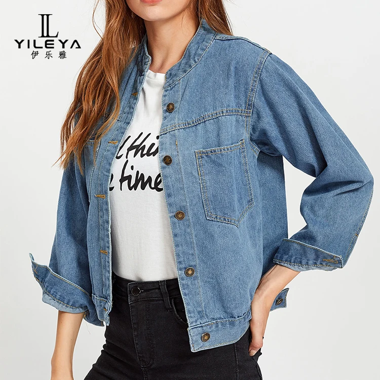 Different types of jeans coat design,women denim coats & jackets