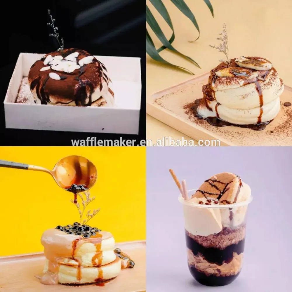 Germany Baking Equipment Snack Souffle Pancake Waffle Maker Souffle Cup