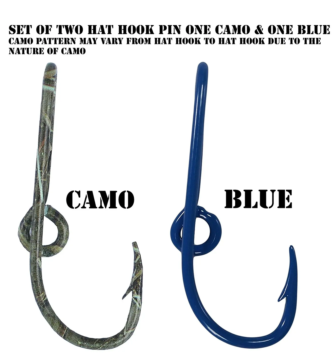 Custom Colored Eagle Claw Fish Hook Hat Pin ,21 colores,Custom Hat Fish Hook Clip For Cap