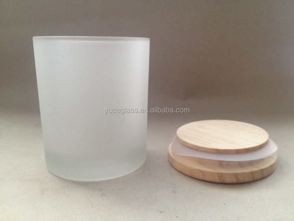 Hotsale Frosted Glass Votive Candle Holder And Frosted Glass Candle Jar