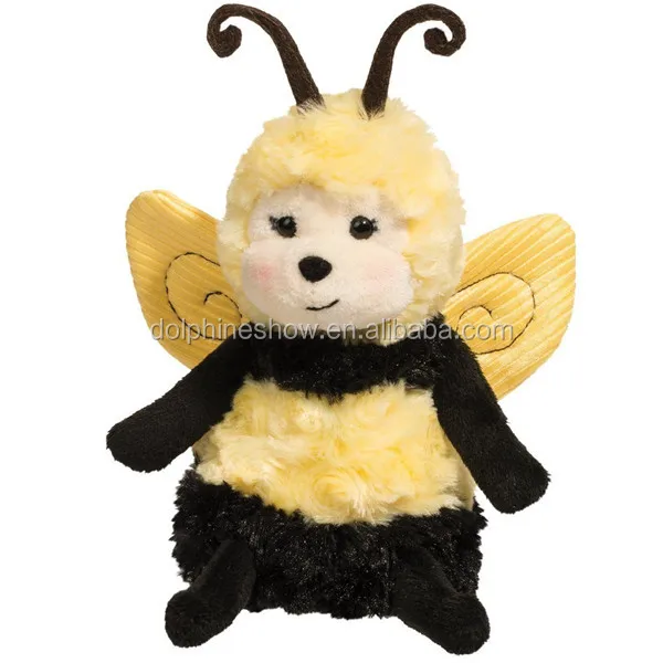 plush bee keychain