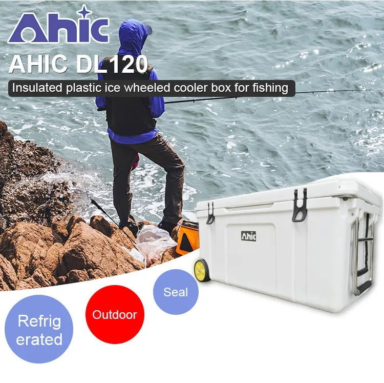 Ahic Dl120l Ice Barrel Cooler Wheels Custom Logo For Wine Buy Ice