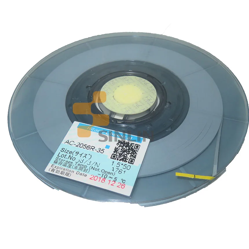 Lcd Anisotropic Conductive Acf Film:ac-2056r-35 1.5*50m 1.5*25m - Buy ...