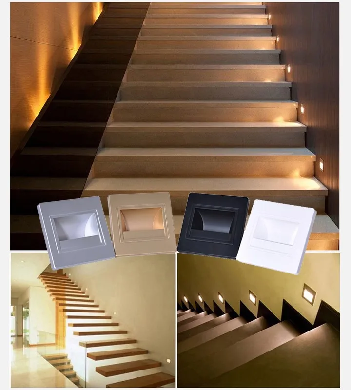 1w Indoor Led Stairs Step Light With Ir Sensor With 3 Years Warranty Buy Stairs Led Light Indoor Step Light Led Stair Step Light Product On