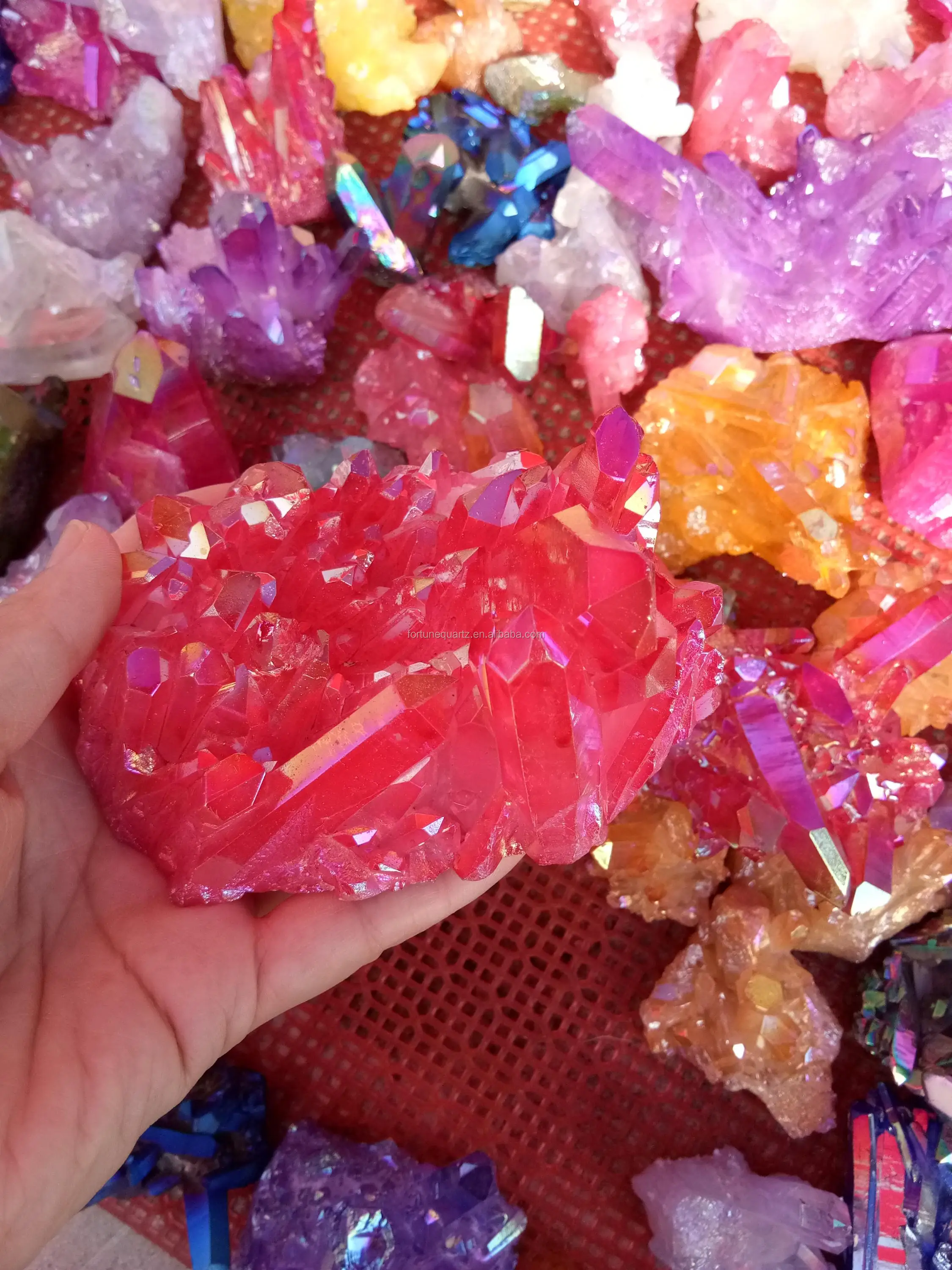 Healing Rock Crystal Quartz Cluster Mineral Geode Druse Specimen Buy