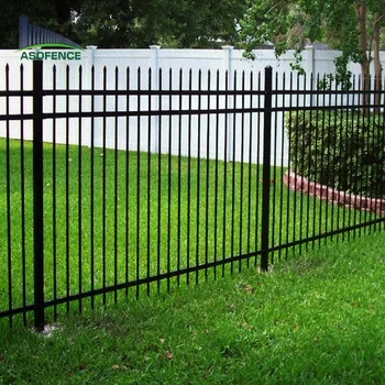 2017 Best Price Powder Coated Galvanized Metal Modern Fence Panels ...