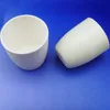 High purity alumina ceramics crucible container for high temperature heating furnace and crystal pulling tool