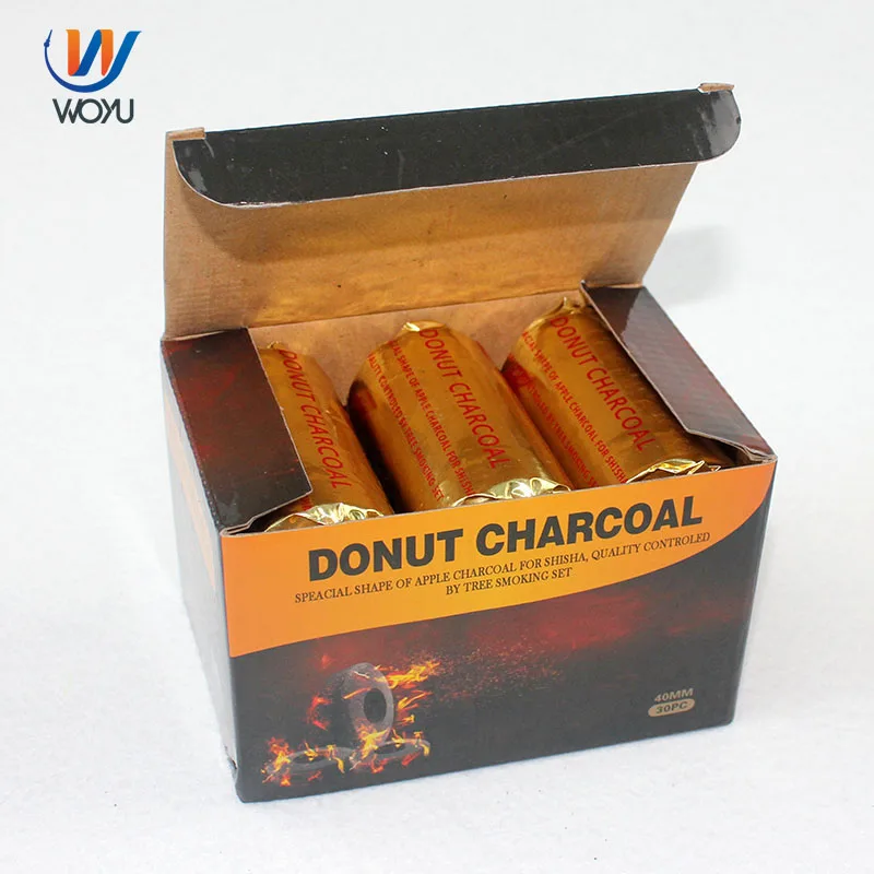 Shisha Hookah Small Shisha Doughnuts Carbon Hookah Coals Hoka Charcoal