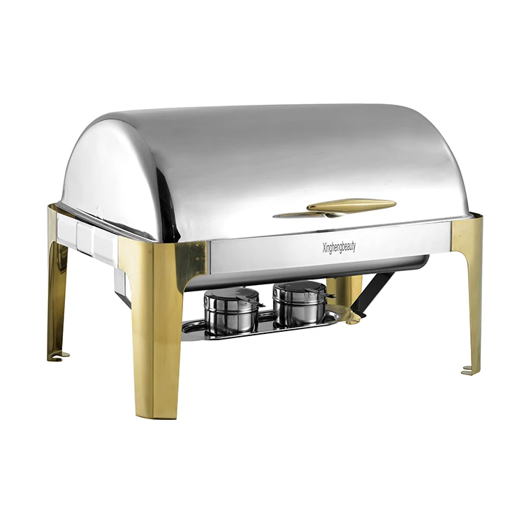 rectangular buffet stove