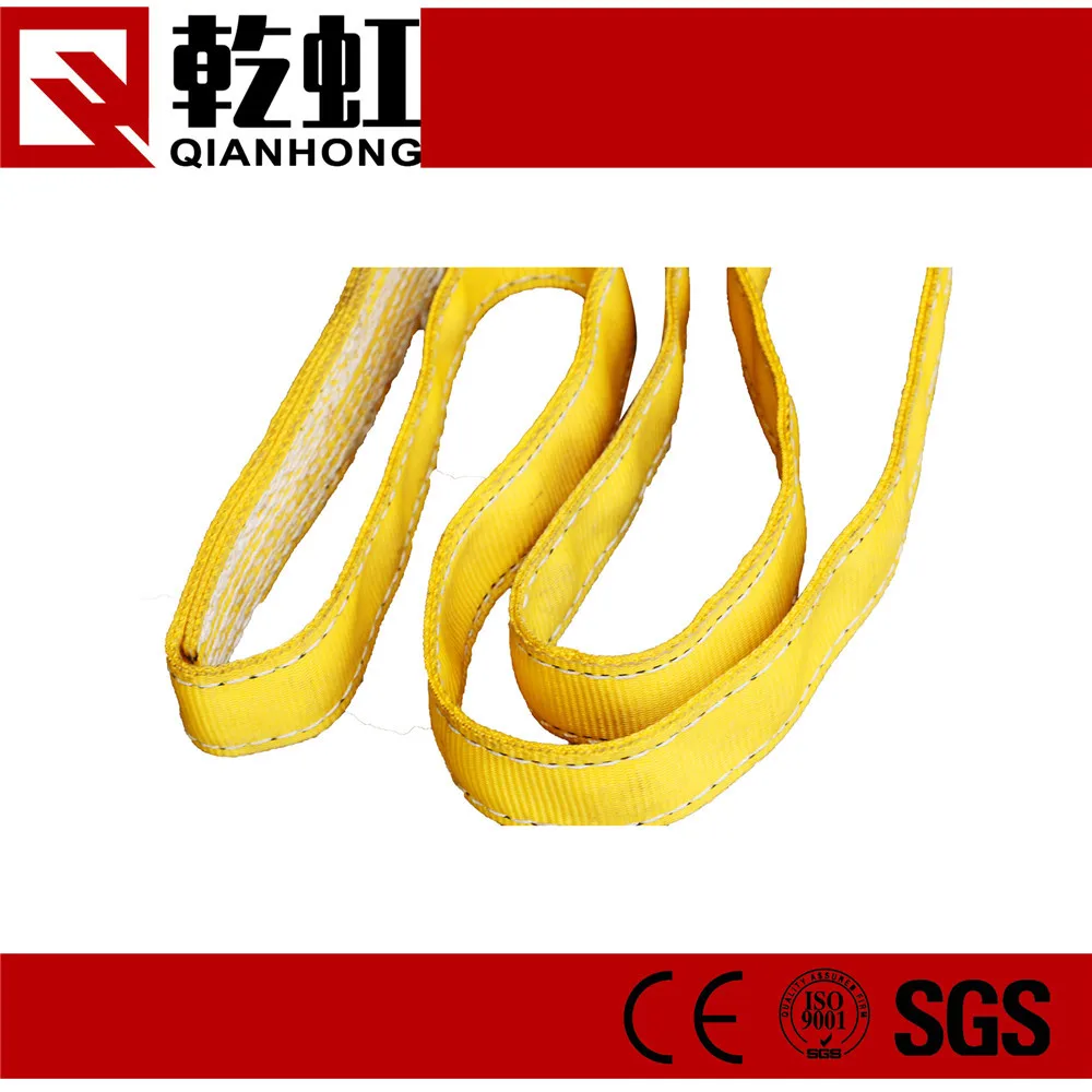 30ton 12m Nylon Endless Lifting Wholesale bing Slings Color Code