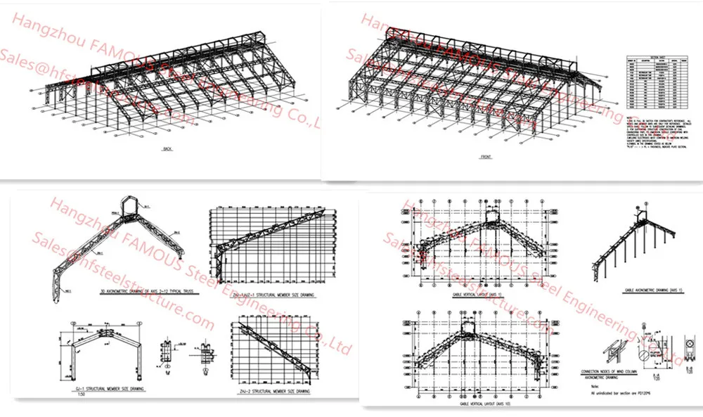 Light Steel Structure Design With Memory Calculation - Buy 