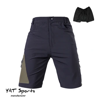 baggy cycling shorts with padding