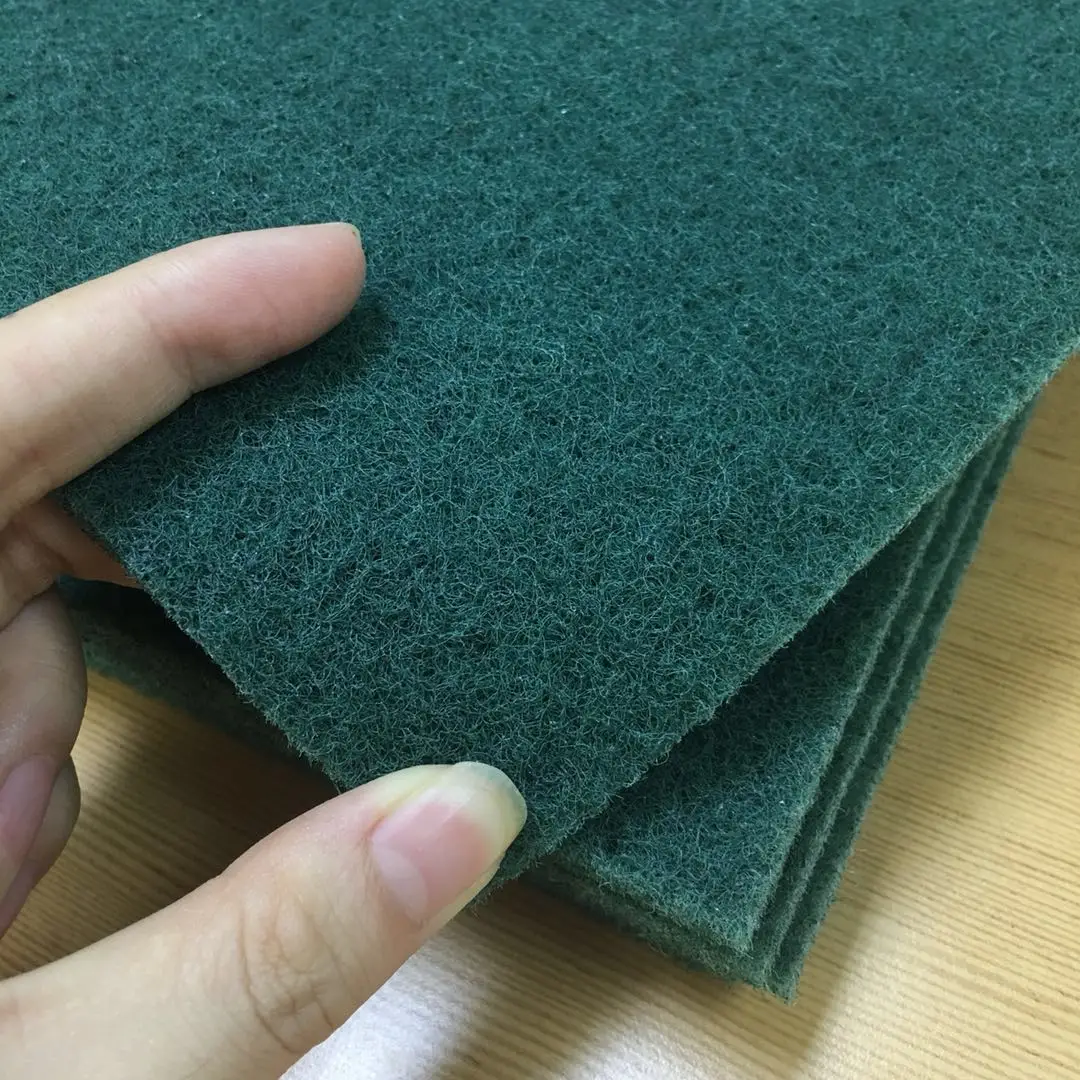 Raw Material Green Scourer Roll / Cleaning Nylon Scouring Pad Roll