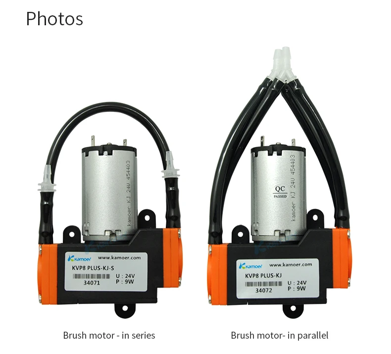 kamoer KVP8 PLUS air electric pump 12v diaphragm vacuum pump 