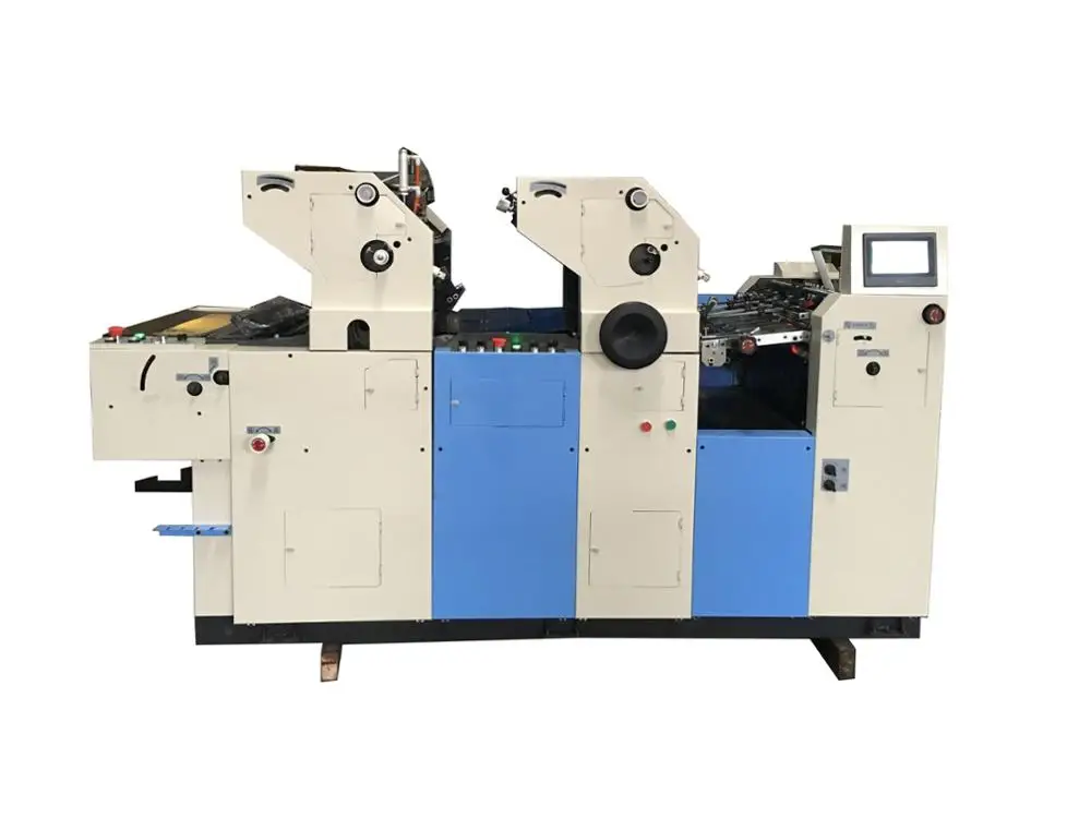 two colour offset printing machine