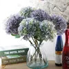 High Quality Artificial Flowers Home Decor Artificial Hydrangea Flowers Decoration 3D Printing Silk Real Touch Hydrangea