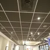 black mineral fibre ceiling cinema ceiling